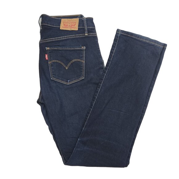 LEVI'S 314 Shaping Straight Dark Wash 26 x 32 - Picture 4 of 9